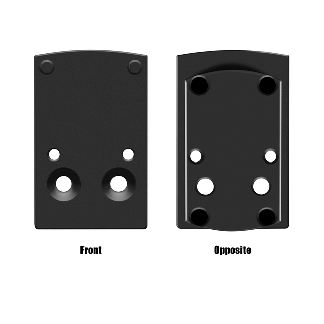 SPINA OPTICS Custom High Pressure Hard Anodized Red Dot Sight Plate Adapter Tactical Sight Mounting Optics Scope Accessories