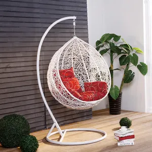 Metal Swing Chairs Double Seat Child Adult Couple Hammock Chairs With Cushion Egg Swing Chair