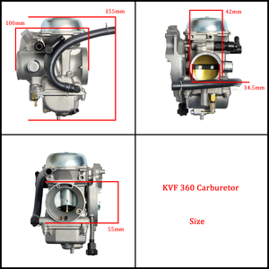 Carburador de motocicleta de 35mm para 2x4 <span class=keywords><strong>4x4</strong></span> <span class=keywords><strong>Kawasaki</strong></span> Prairie 360 KVF360 KVF360A KVF360B KVF360C 15003-1686 15004-0041 15003-0093 <span class=keywords><strong>ATV</strong></span> - Product Image 6
