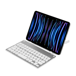 Teclado inalámbrico plegable con soporte <span class=keywords><strong>para</strong></span> <span class=keywords><strong>iPad</strong></span>, tableta, teléfono portátil, <span class=keywords><strong>Mini</strong></span> teclado <span class=keywords><strong>para</strong></span> Windows <span class=keywords><strong>IOS</strong></span> Android - Product Image 6