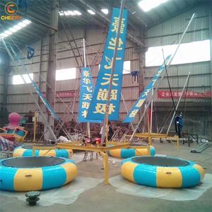 <span class=keywords><strong>Trampoline</strong></span> de divertissement gonflable, 4 sièges, équipement de divertissement pour enfants, vente en gros, bon marché, pour la location - Product Image 5