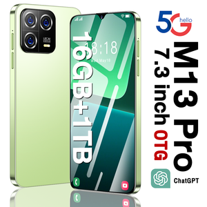 M13 Pro 5G Smartphone 16GB + 1TB doppio riconoscimento facciale e sblocco delle impronte digitali di <span class=keywords><strong>dimensioni</strong></span> personalizzate telefono cellulare a basso prezzo - Product Image 6