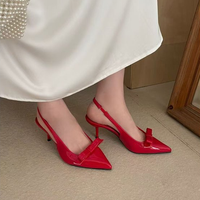 Sandales à talons hauts sexy pour femmes, grande taille 713, à bout fermé, avec nœud, bride arrière, amincissantes et rehaussantes