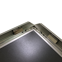 Bingkai Jepret 25Mm Aluminium Buka Depan, Bingkai Poster Klip A1/A2/A3/A4