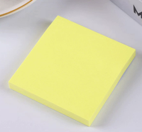 Papier néon auto-adhésif S3314, style mignon, notes adhésives colorées, bloc-notes, logo personnalisé