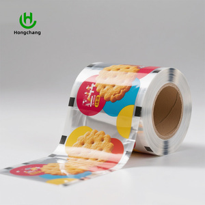 Rollo de Película de Embalaje Flexible de Grado Alimenticio Personalizado, Termosellable, Mylar Suave, Ecológico, Impermeable, para Bolsitas de Chocolate y Chicles - Product Image 3