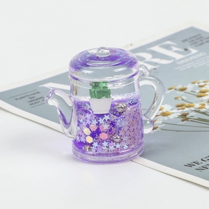 Wholesale Transparent Acrylic Boba Keychain From Verified Manufacturer Plastic Key Chains