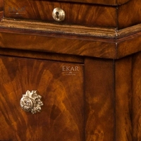 Bureau de secrétaire de luxe EKAR Buckingham Heritage |   Bureau d'écriture de style anglais sculpté à la main |