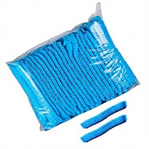 Bonnet de protection jetable, filet à cheveux bouffant, <span class=keywords><strong>charlotte</strong></span>, couvre-chef médical, hôpital, médical, économique, approvisionnement direct d'usine - Product Image 1