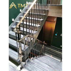 Rampe d'escalier moderne montée au sol - Product Image 4