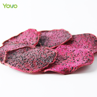 Nouvel arrivage de fruits du dragon rouges séchés à l'air naturel Pitaya rouge sec en tranches de thé aux fruits secs comestibles