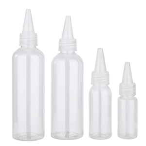 Bouteille en plastique en gros avec bouchon à vis pour solvants, huiles, peintures, encres – Flacon souple avec applicateur à pointe et bouchon à vis - Product Image 6