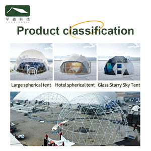 Nhà máy chất lượng cao giá Lều mái vòm cho các sự kiện PVC trắc địa Lều coody bầu trời đầy sao Lều mái vòm - Product Image 4