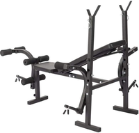 Banc de musculation pliable réglable, équipement de gym multi-usage, banc de musculation, banc de sit-up, banc de squat, banc d'entraînement de la poitrine Mstar