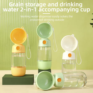 Outdoor Storage <b>Dog</b> Water Food Bottle Pet Travel <b>Portable</b> Feeder for Walking - Product Image 2