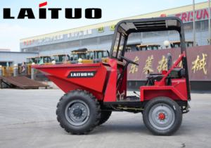 Мини-самосвал LaiTuo китайского производства, дизельный двигатель, колесная формула 4x4, объем ковша 0,622 м³, гарантия 6 месяцев - самосвал - Product Image 4