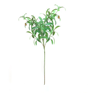 ใบมะกอกเทียม ยูคาลิปตัส ช่อดอกไม้ประดิษฐ์ ตกแต่งงานแต่งงาน ขายส่ง คุณภาพสูง เหมือนจริง - Product Image 4