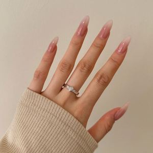 Anillos de Compromiso de Plata de Ley 925 con Diseño Clásico Dylam, Chapados en Oro de 18K y Rodio, con Circonita Cúbica 5A en Forma de Lágrima - Product Image 6