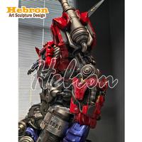 Açık Hava Dev Optimus Prime Transformer Robot Heykeli Transformer Gerçek Boyutlu Film Heykelleri Kahraman Heykeli Stokta