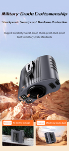 Portable Waist Clip Fan with <strong>Ultra</strong> <strong>High</strong>-<strong>Speed</strong> <strong>Motor</strong>, 5 <strong>Speeds</strong> and 12-60 Hours Runtime - Product Image 4