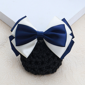 Pinza de Pelo Profesional para Mujer, Venta al por Mayor, Lazo Grande, Red, Accesorios para el Cabello para Bancos, Hoteles, Hospitales, Enfermeras - Product Image 4
