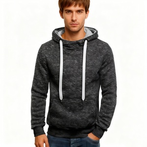 TKAN507D Vente en gros Sweat-shirt à capuche décontracté à manches longues pour homme, style streetwear, motif uni, pour l'hiver - Product Image 1