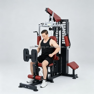 Appareil de fitness multifonctionnel pour usage domestique, station individuelle d'entraînement de force, équipé d'une presse à jambes pour un entraînement corporel régulier - Product Image 6