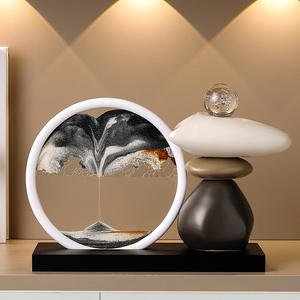 Soporte para Botellas de Vino con Escultura de Piedra, Directo de Fábrica, Adorno de Cerámica para Vinoteca, Decoración Personalizada para el Hogar u Oficina, Regalo - Product Image 4