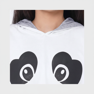 Venta al por mayor Crop Top Hoodie para mujeres con alta calidad de algodón con capucha Casual Wear Mujeres Crop Top Hoodies 2025 - Product Image 1