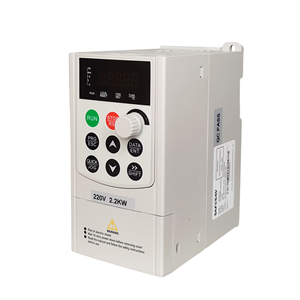 Safesav 2.2kW ตัวแปลง VFD ขนาดเล็กตัวควบคุมความเร็วเวกเตอร์ระดับการป้องกัน IP20สำหรับ220โวลต์มอเตอร์สามเฟส - Product Image 1