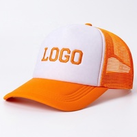 Gorra Trucker Personalizada OEM con Bordado e Impresión de Logotipo, Estilo Hip Hop, 5 Paneles, Sublimación, Espuma, Malla de Béisbol