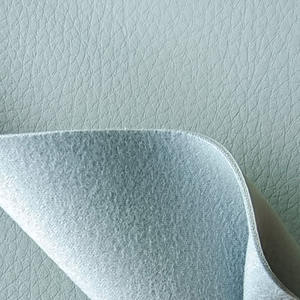 Vinyle synthétique enduit de PU résistant à l'abrasion en similicuir microfibre 1.2mm pour vêtements Football Textiles de maison Stretch Blackout - Product Image 5