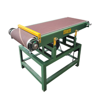Machine de ponçage et de polissage à bande abrasive manuelle JUHUA, moteur 2,2 kW, longue durée de vie, surface en acier inoxydable, garantie 1 an