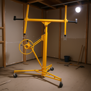 Lève-panneaux de plâtre jaune 13' manuel – Équipement de construction - Product Image 2