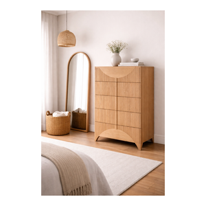 Collection HAVSU, nouvelle conception rustique, commode en bois au meilleur prix, meubles pour chambre à coucher et salon - Product Image 1