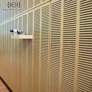 MASTER studio di registrazione acustica in legno pannelli fonoassorbenti per cinema assorbiti acusticamente intagliati - Product Image 4