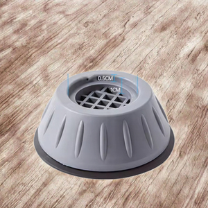 4 pièces Patins de nivellement universels anti-vibration, antidérapants et silencieux en plastique et caoutchouc pour machines à laver et meubles, pour appareils électroménagers - Product Image 2