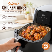 Alitas de Pollo Premium Estilo Orleans - Carne de Pollo Congelada Picante, Pollo Frito y Aperitivos para Fiestas para Exportadores