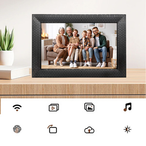 Khung 10.1 Inch Thông Minh Khung Ảnh Kỹ Thuật Số IPS HD Wifi Nhựa Album Ảnh Điện Tử Chơi MP3 AVI Video & Âm Thanh - Product Image 3