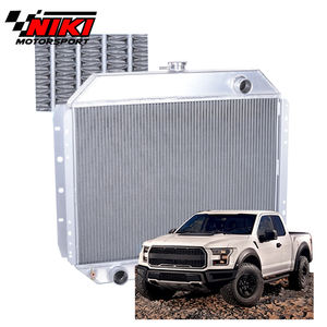 Radiador de refrigeración de aluminio, rendimiento para <span class=keywords><strong>Ford</strong></span> F100, F150, F250, F350, Serie F, <span class=keywords><strong>Bronco</strong></span>, 2007-2013 - Product Image 1