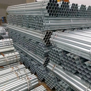 Tuyau en <span class=keywords><strong>acier</strong></span> galvanisé à chaud de classe moyenne Bs1387, grand diamètre 76x4.0mm, longueur 6m, galvanisé à chaud et soudé pour poteaux d'éclairage public - Product Image 6
