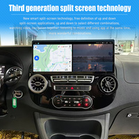 YANAV 17" 2DIN Linux 2880x1080 GPS Navigateur CarPlay/Android Auto MP3/MP4 Multi-langues Carte mondiale Mercedes Benz Vito 116