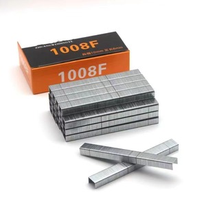 ลวดเย็บกระดาษ 1008F U ขนาด 10 มม. x 8 มม. เหล็กชุบสังกะสีด้วยไฟฟ้า สำหรับเครื่องเย็บกระดาษแบบมือ ใช้ในอุตสาหกรรมทั่วไป - Product Image 1