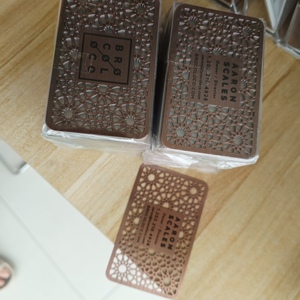 Boîte magnétique de carte NFC avec logo personnalisé OEM Emballage de cartes de visite <span class=keywords><strong>d</strong></span>'orge avec impression UV Offre spéciale Artisanat en métal - Product Image 6