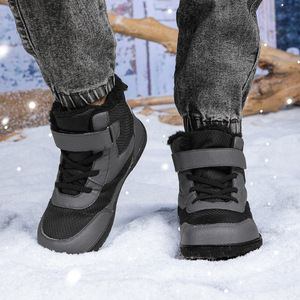 Chaussures d'hiver confortables pour enfants, pieds nus, antidérapantes, chaudes et imperméables - Product Image 6