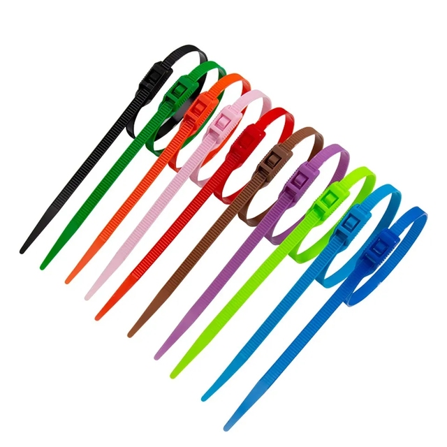 Indoor Playground Accessory Super Quality Nylon Cable Tie Self-Locking Zip Ties for Fixation and Binding