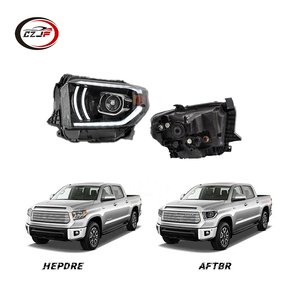 Czjf <span class=keywords><strong>LED</strong></span> HD Hella lens đèn pha cho <span class=keywords><strong>Tundra</strong></span> 2014 2015 2016 2017 2018 2019 2020 2021 2022 đầu đèn sửa đổi - Product Image 2