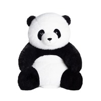 Jouets en peluche personnalisés, adorables et colorés, en forme de panda, peluches douces pour enfants et décoration intérieure
