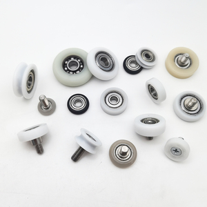 Nhiệm vụ nặng nề trượt cửa sổ con lăn ngăn kéo ròng rọc nhựa nylon u-rãnh POM rãnh sâu bóng mang Con lăn nhôm cửa con lăn - Product Image 6