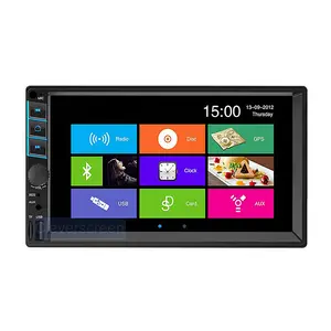 2 Din Android 10 Car Radio 7 Inch Car Stereo Multimedia Video Mp5 Player Blue Tooth Gps Navigation In Dash Headad Unit